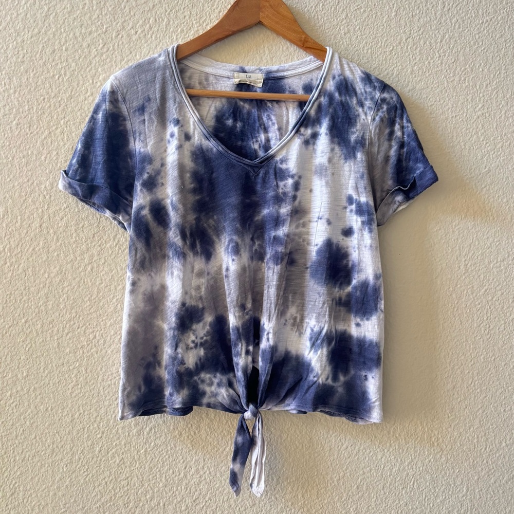 Anthropologie T. La Tie Dye Darya Top